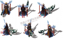 高清传奇新怪物素材，八方向，带影子编号：0902114